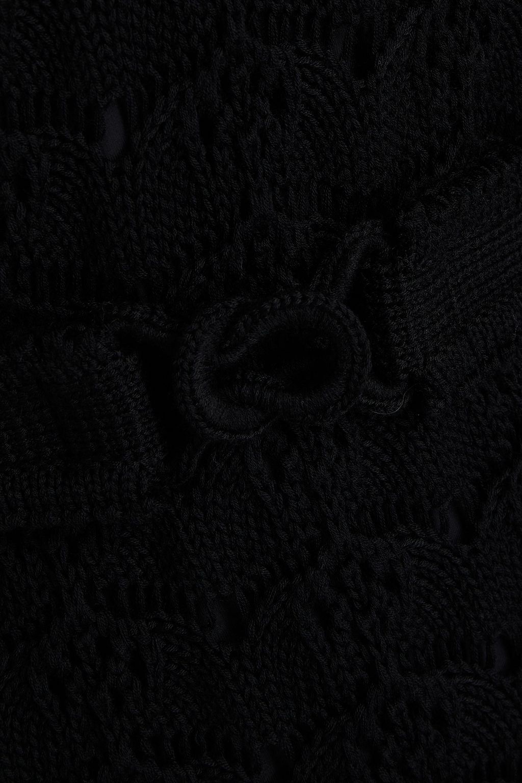 ZIMMERMANN Concert Midikleid aus Häkelstrick aus Merinowolle