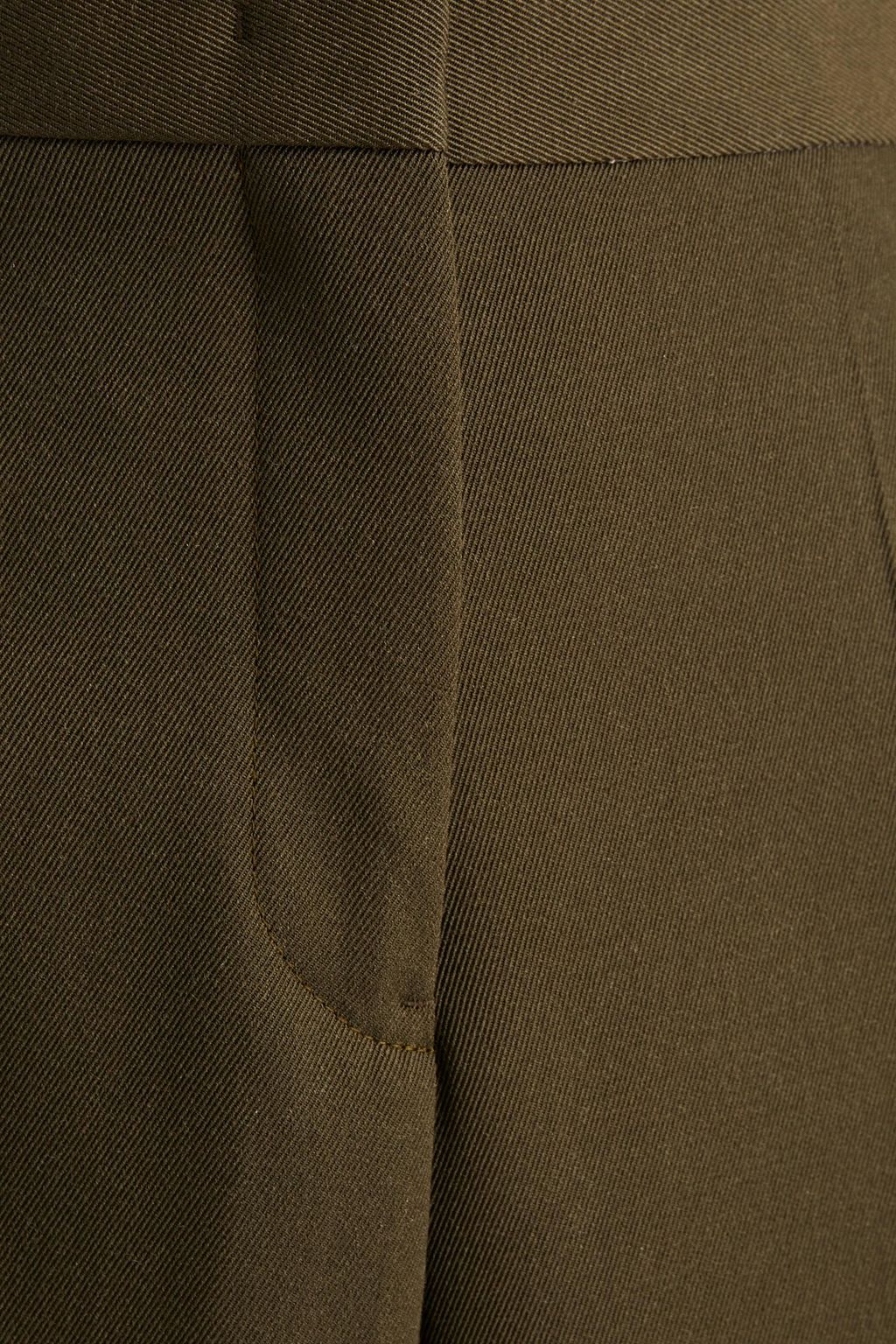 JIL SANDER Wool-twill wide-leg pants
