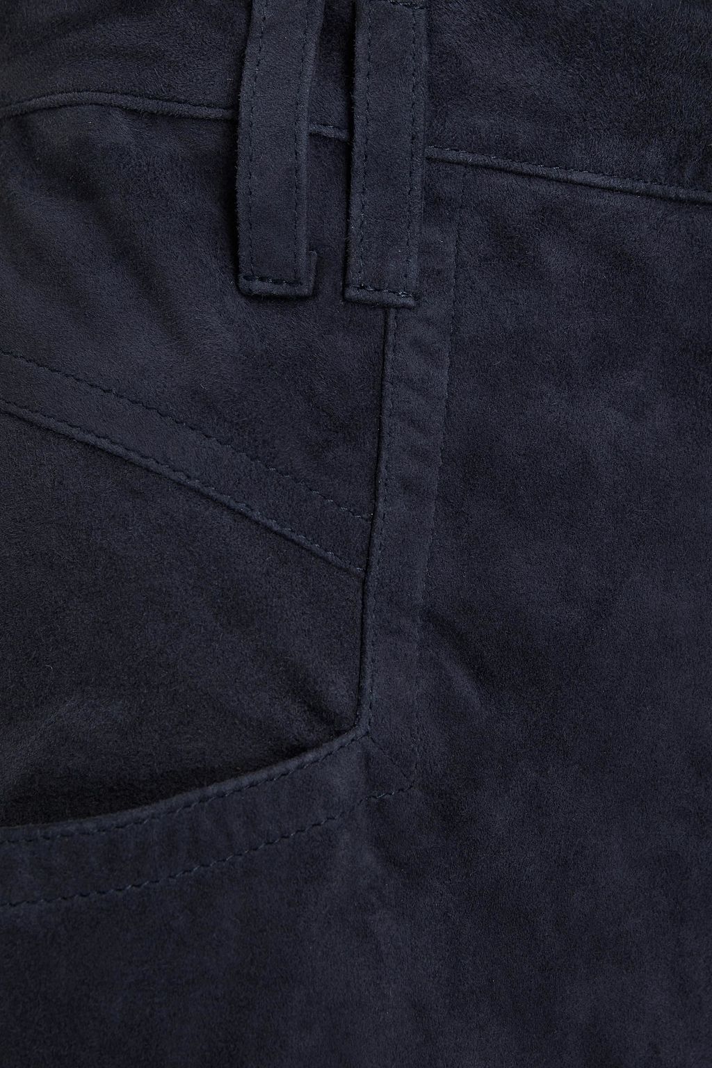 ISABEL MARANT Adeloisa suede tapered pants