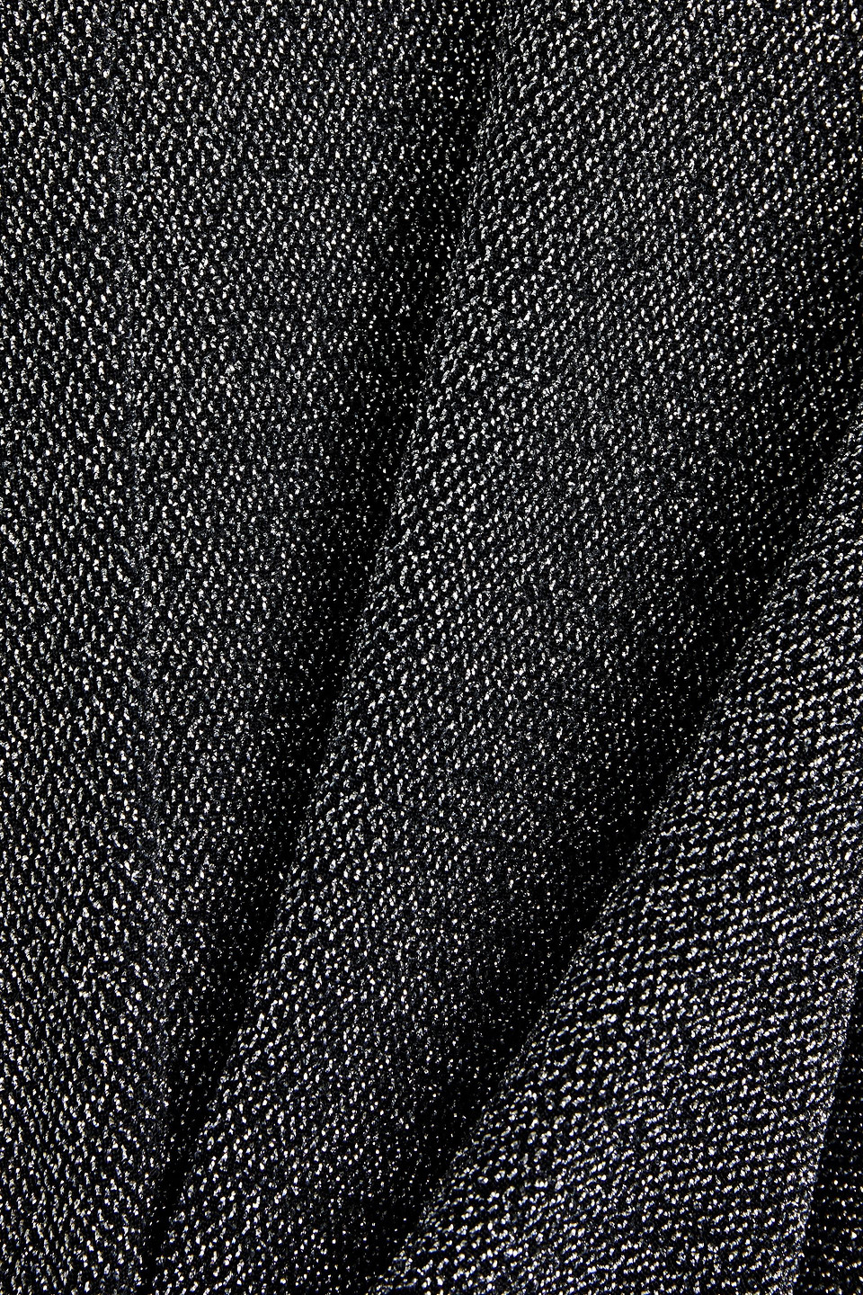 Isabel Marant Wrap-effect Gathered Lamé Top In Stahlgrau