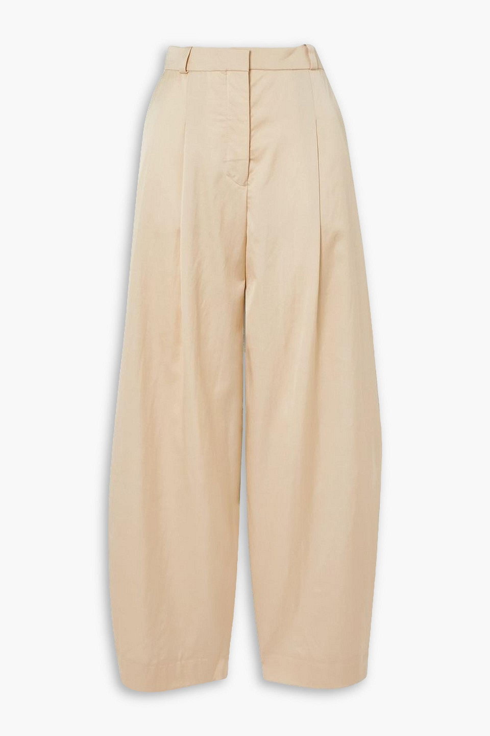 Povilos pleated wool-blend twill wide-leg pants