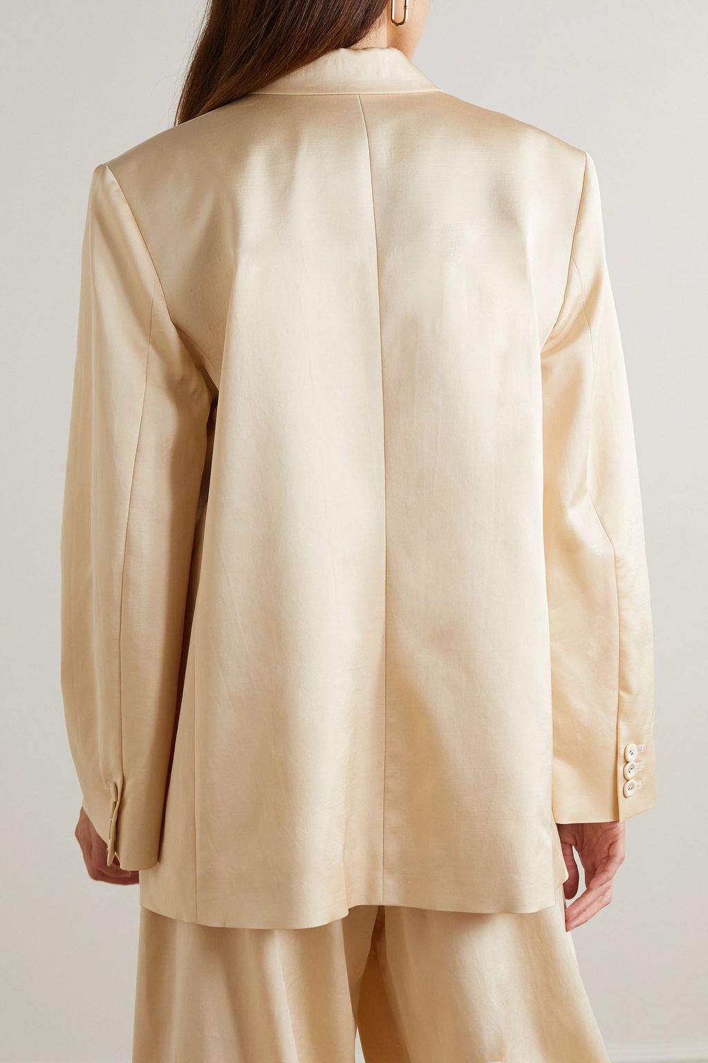 BY MALENE BIRGER بليزر Rosettan من مزيج الصوف