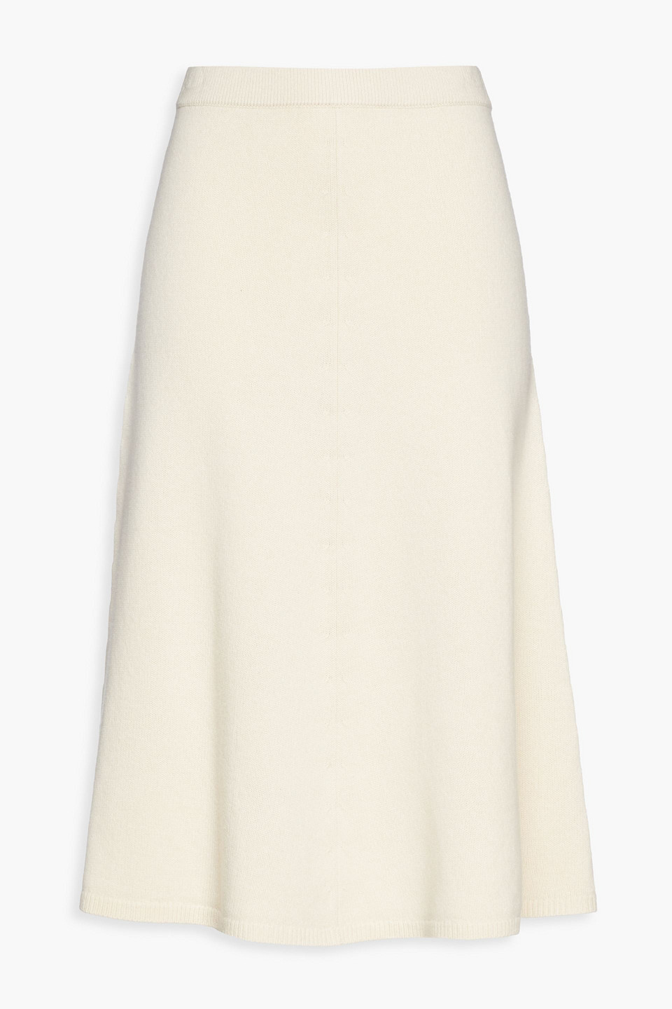 Joseph Wool Midi Skirt In White