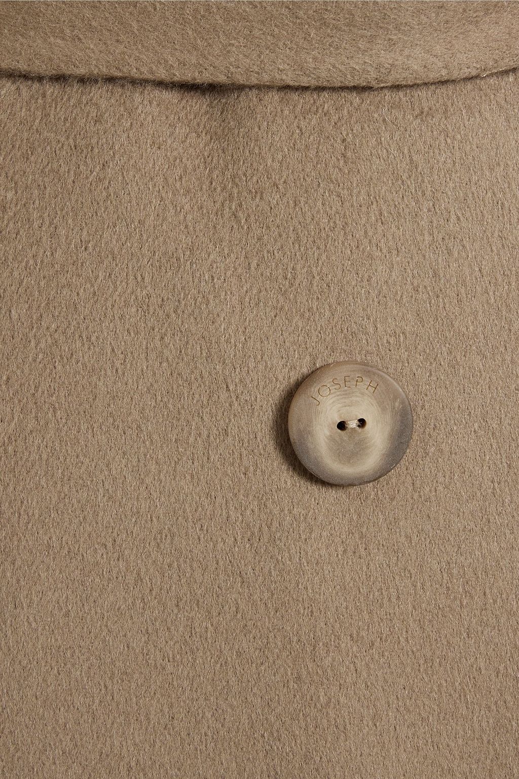 JOSEPH Double-breasted wool and cashmere-blend coat