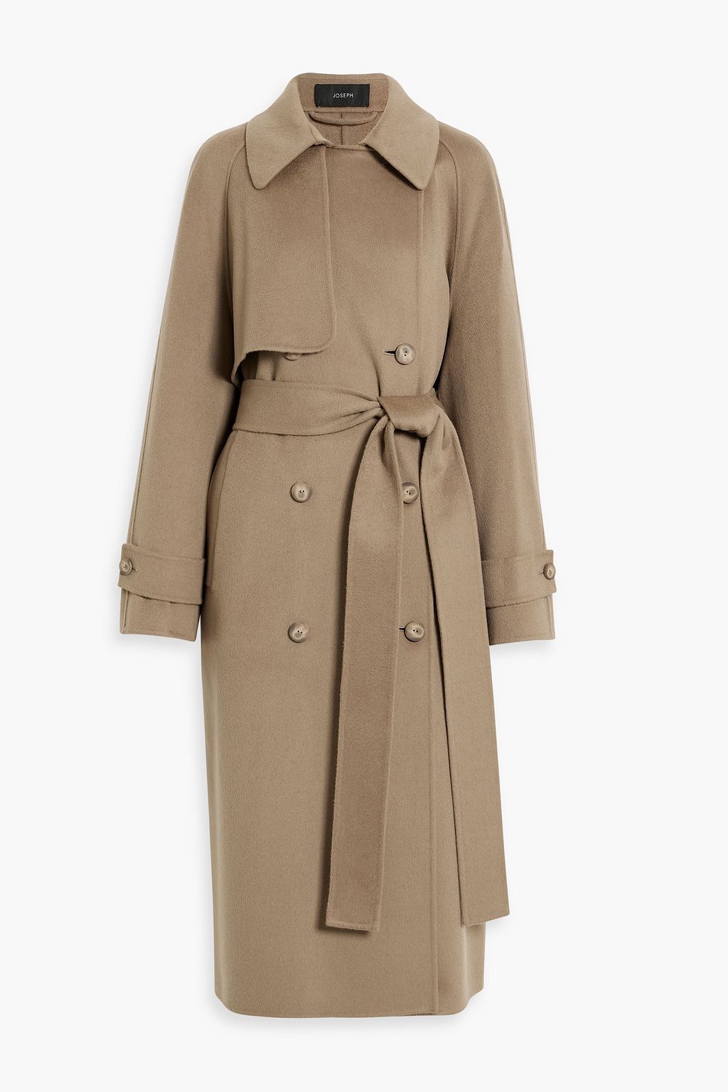 JOSEPH Double-breasted wool and cashmere-blend coat | THE OUTNET