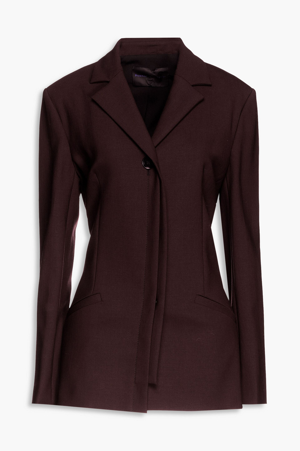 Wool-blend blazer