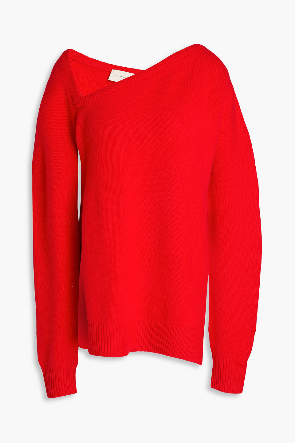 Christopher Kane Wool And Cashmere-blend Jumper In Red