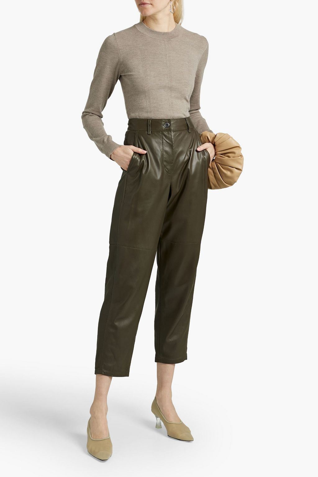 JOSEPH Mélange cashmere-blend sweater