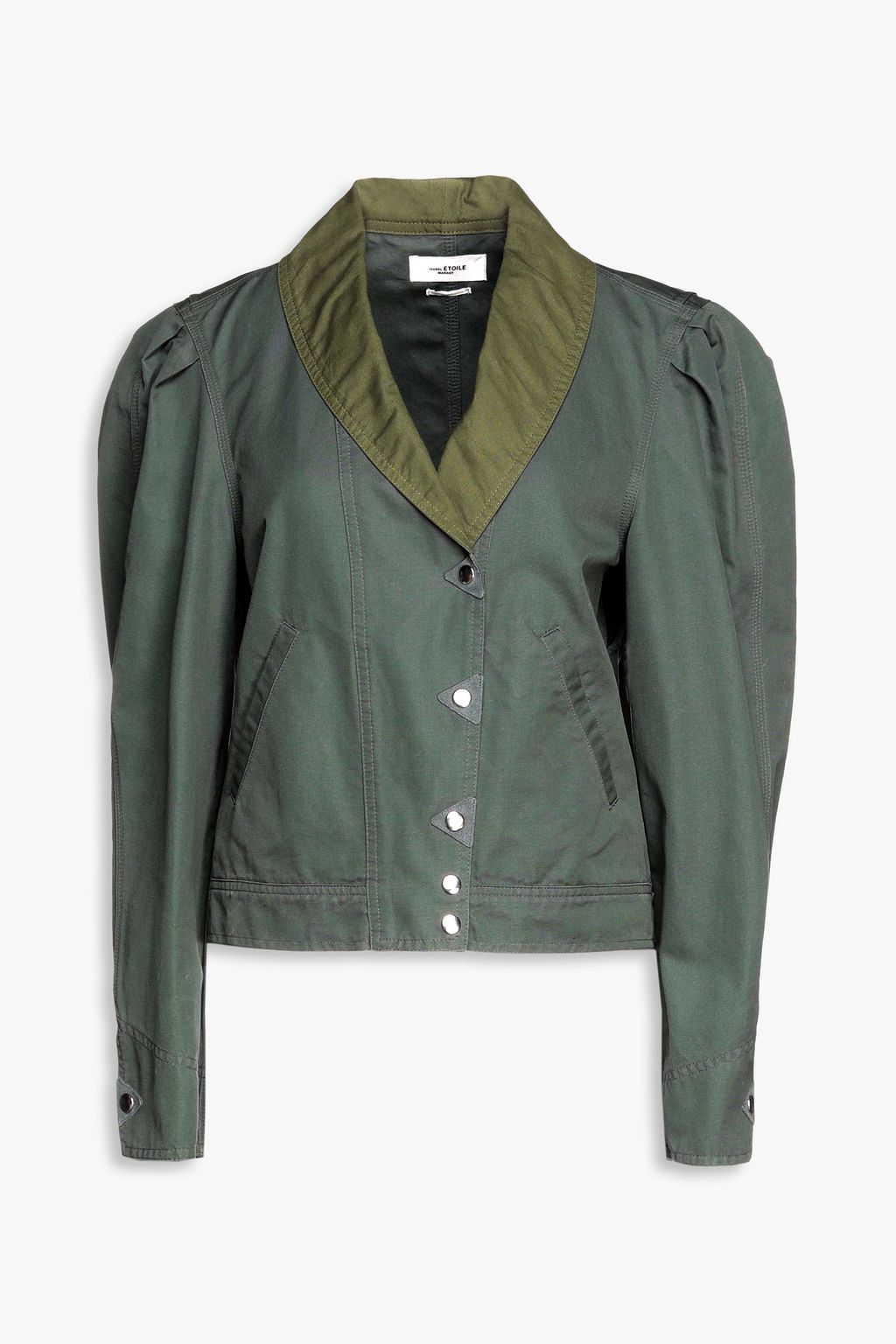 Forvirret Motivere episode ISABEL MARANT ÉTOILE Priest two-tone suede-trimmed cotton-canvas jacket |  Sale up to 70% off | THE OUTNET