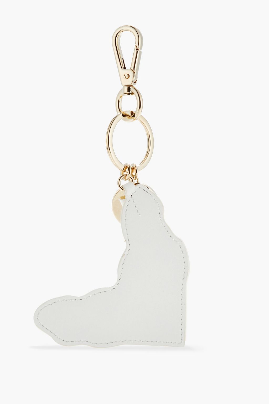 ROGER VIVIER Printed leather keychain