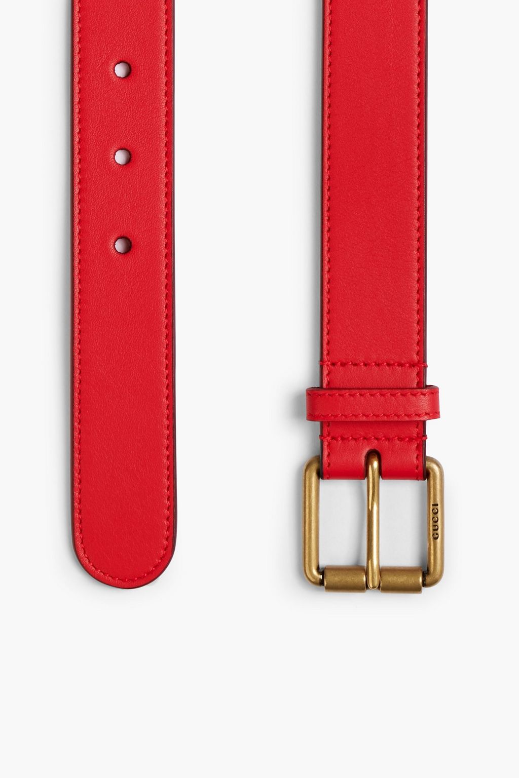 GUCCI Signature horsebit-detailed leather belt