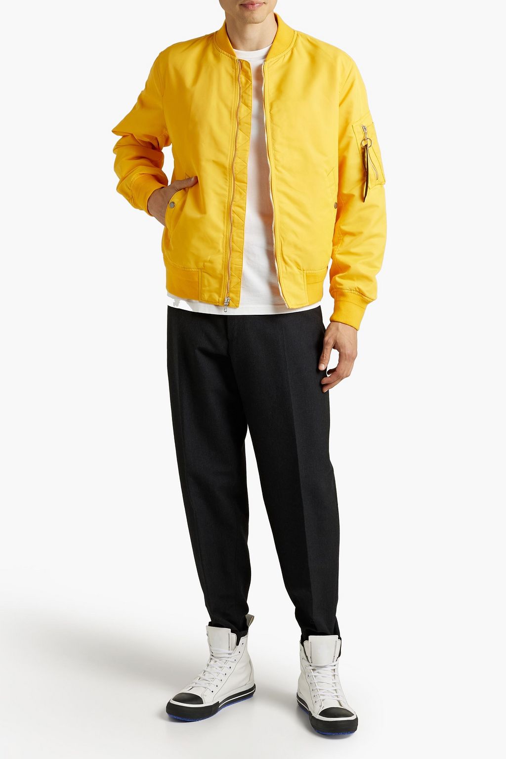 RAG & BONE Manston recycled shell bomber jacket