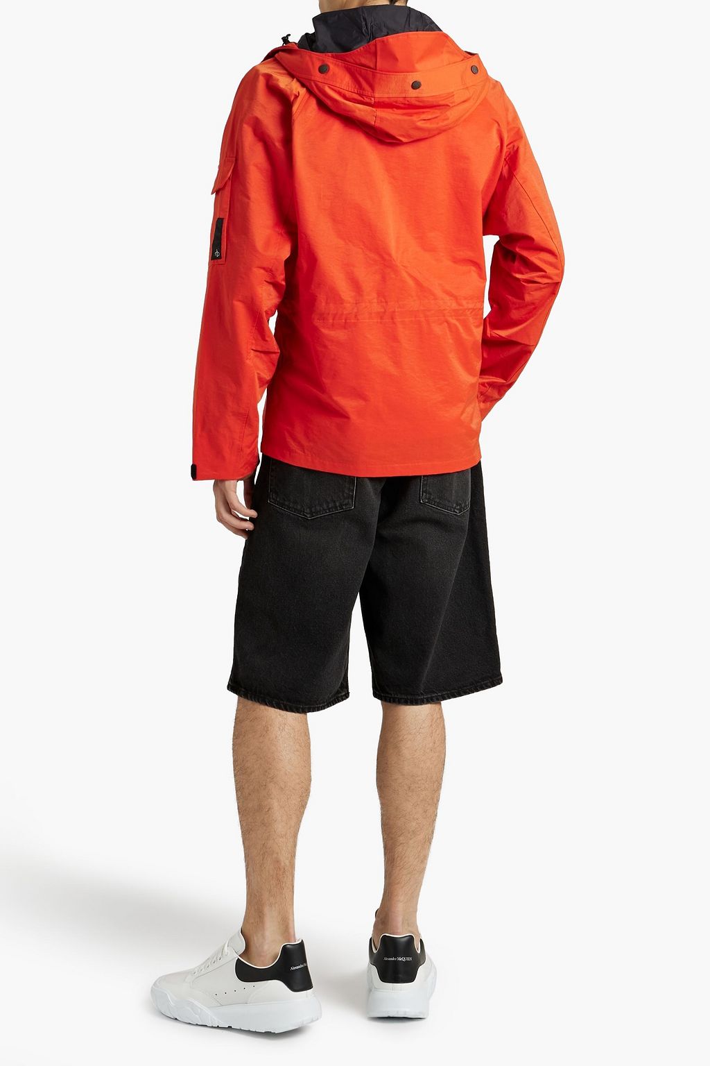 RAG & BONE Shield cotton-blend shell hooded jacket