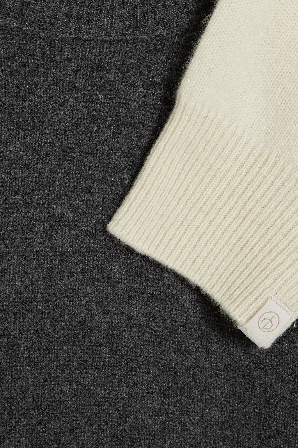 RAG & BONE Harlow two-tone cashmere sweater
