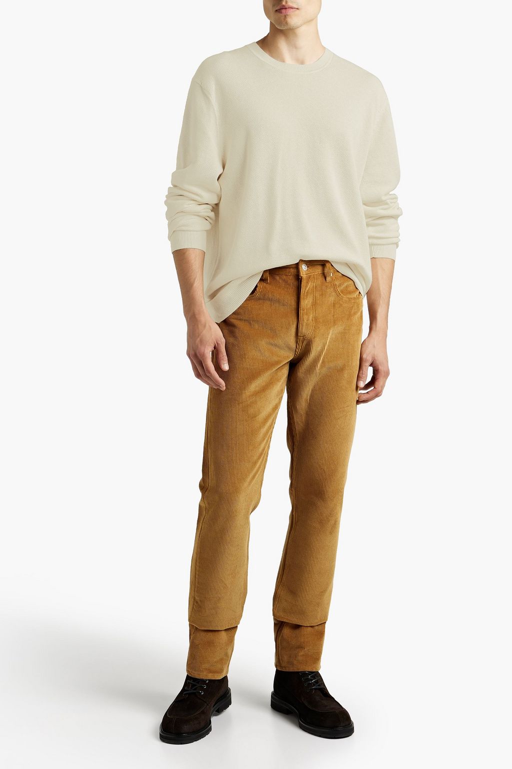 RAG & BONE Pullover aus Piqué aus einer Baumwoll-Hanfmischung