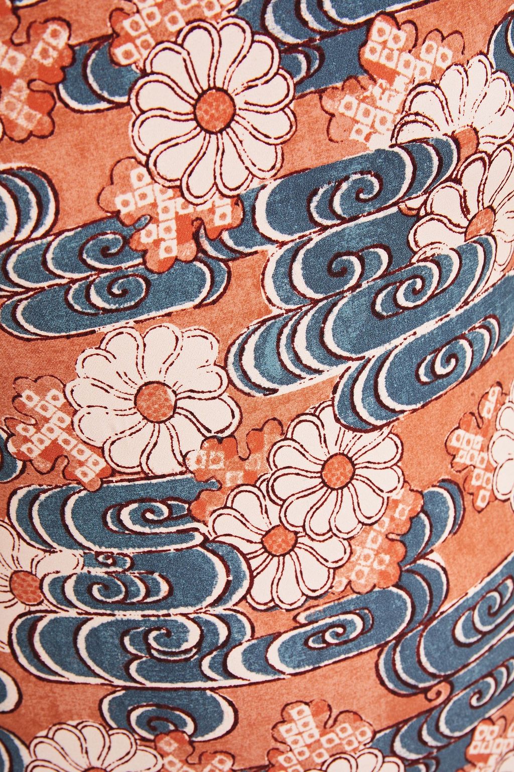 ULLA JOHNSON Badeanzug mit floralem Print