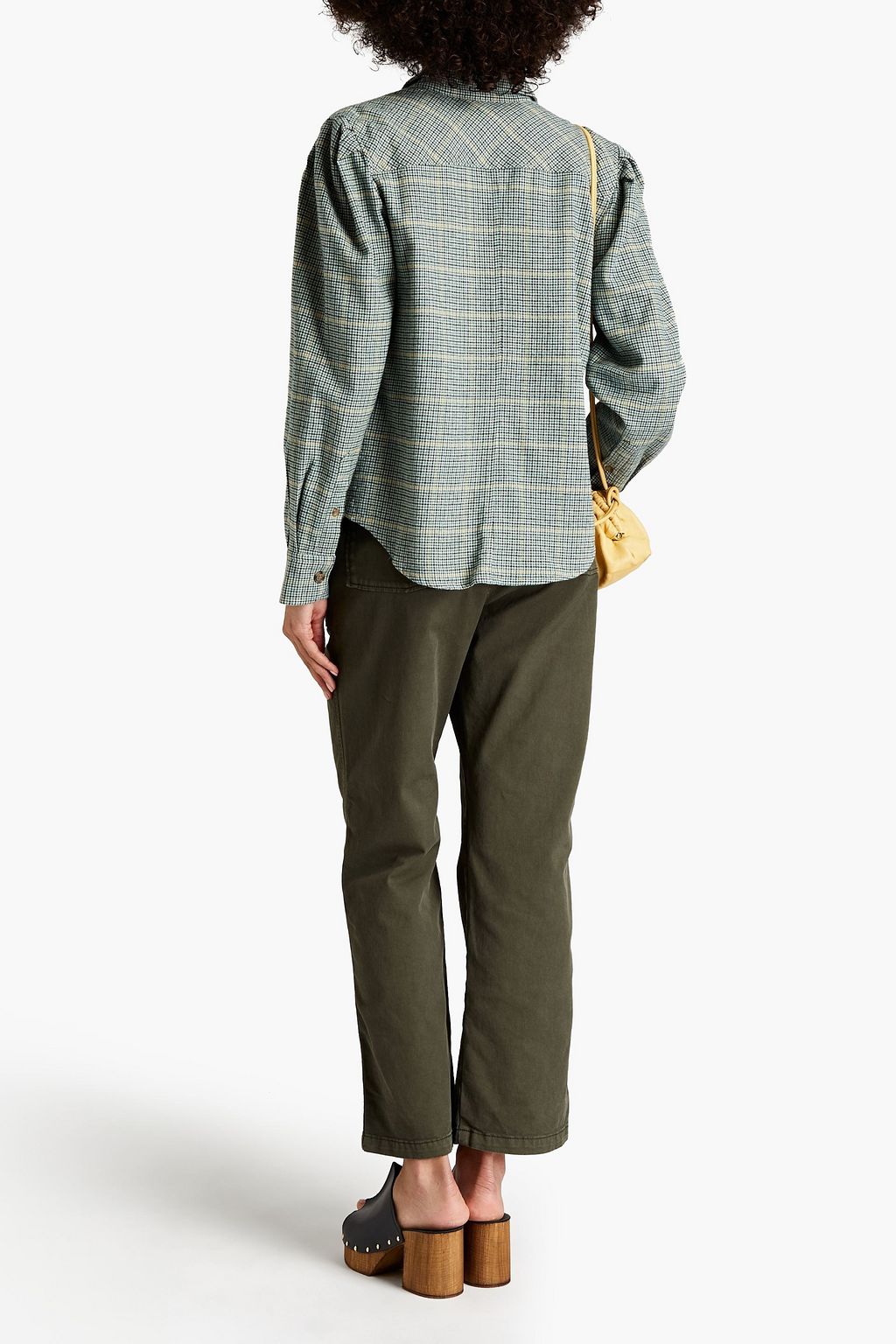 MARANT ÉTOILE Falco checked flannel shirt