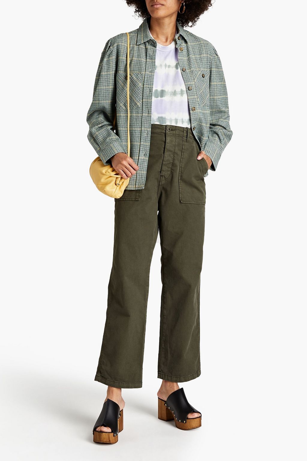 MARANT ÉTOILE Falco checked flannel shirt