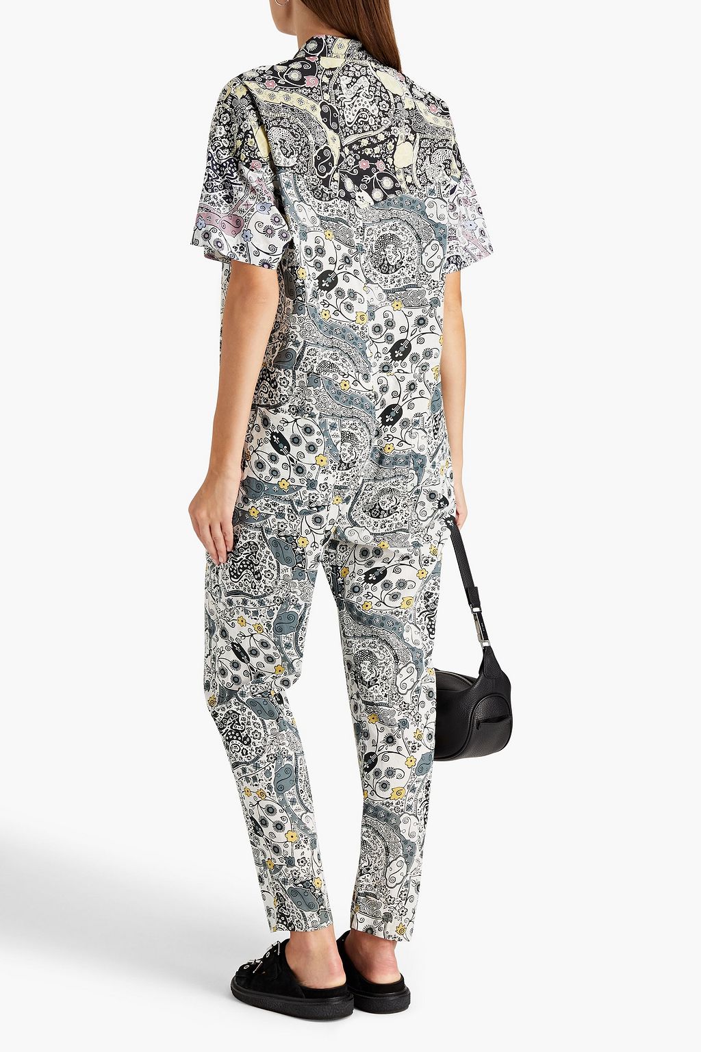 MARANT ÉTOILE Udena printed cotton jumpsuit