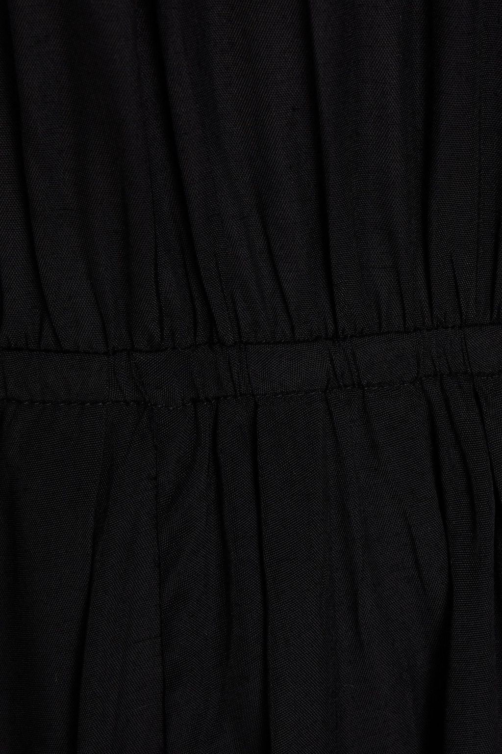 MARANT ÉTOILE Cescott shirred crepe midi dress