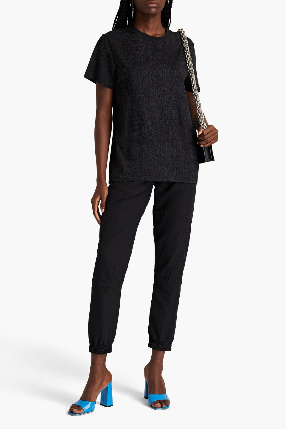 Adidas Originals Printed Cotton-jersey T-shirt