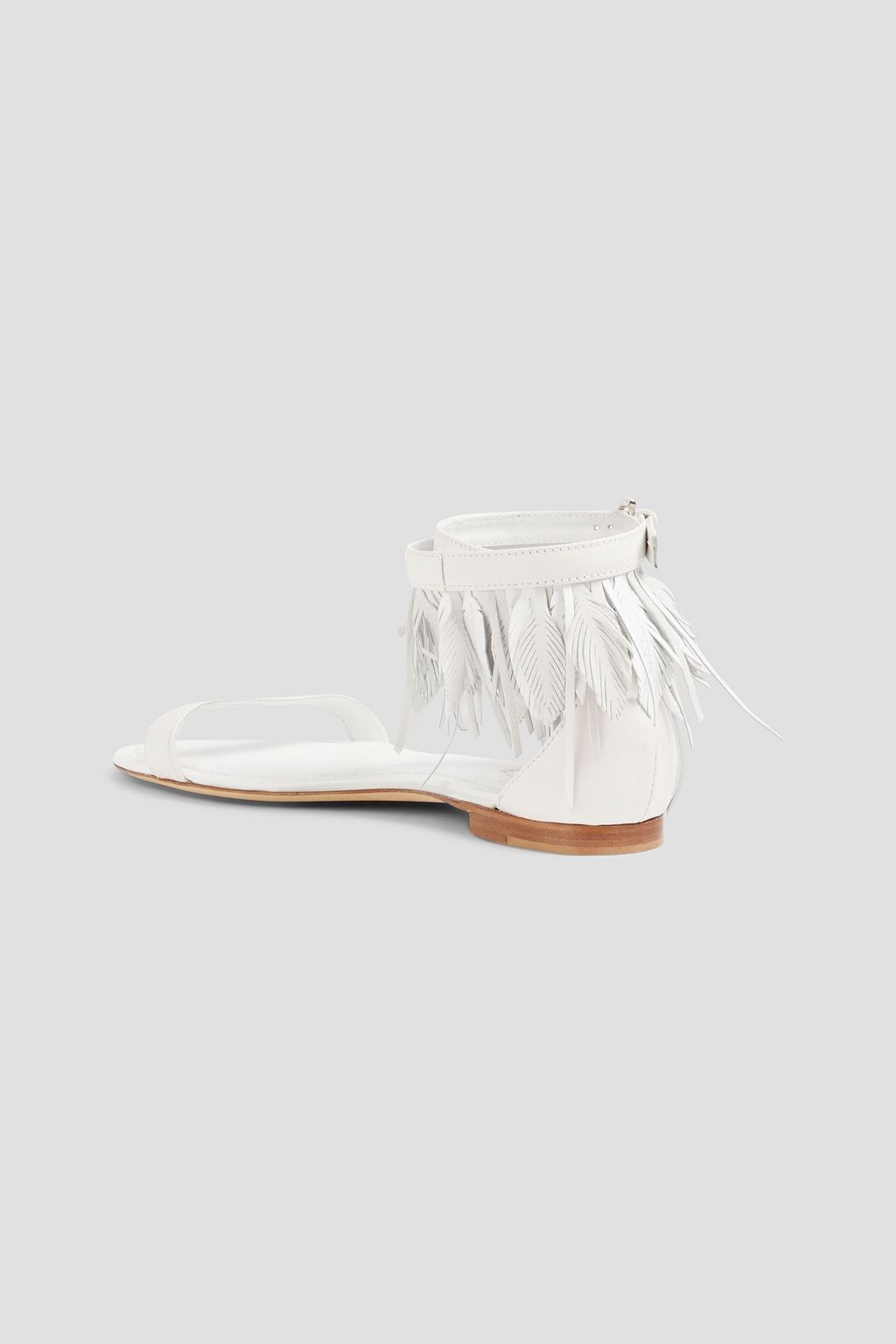 TOD'S Embellished leather sandals