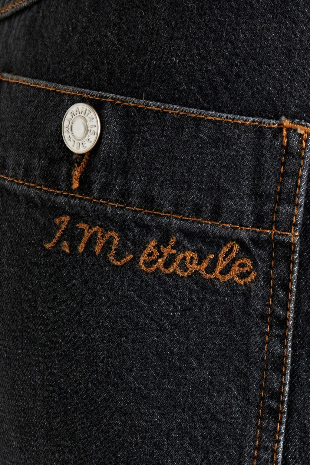 MARANT ÉTOILE جينز "نيكو" بقصّة تضيق تدريجيًا بخصر مرتفع