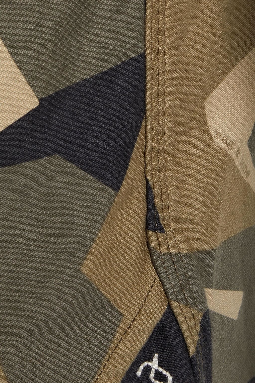 RAG & BONE Engineered Jack camouflage cotton-twill shirt