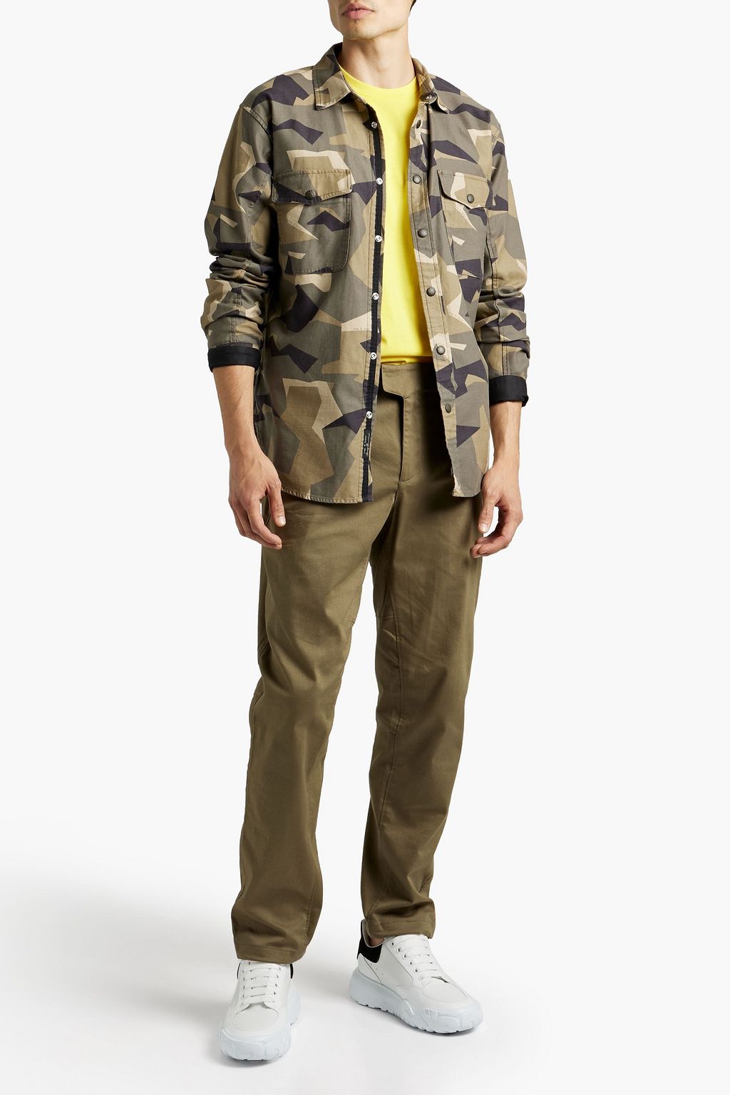 RAG & BONE Engineered Jack camouflage cotton-twill shirt