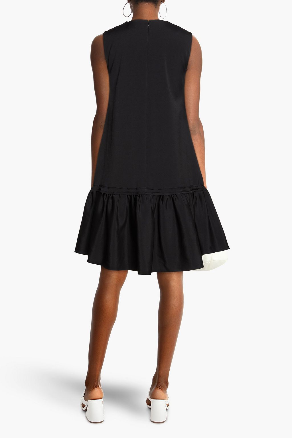 VICTORIA, VICTORIA BECKHAM Gathered crepe dress