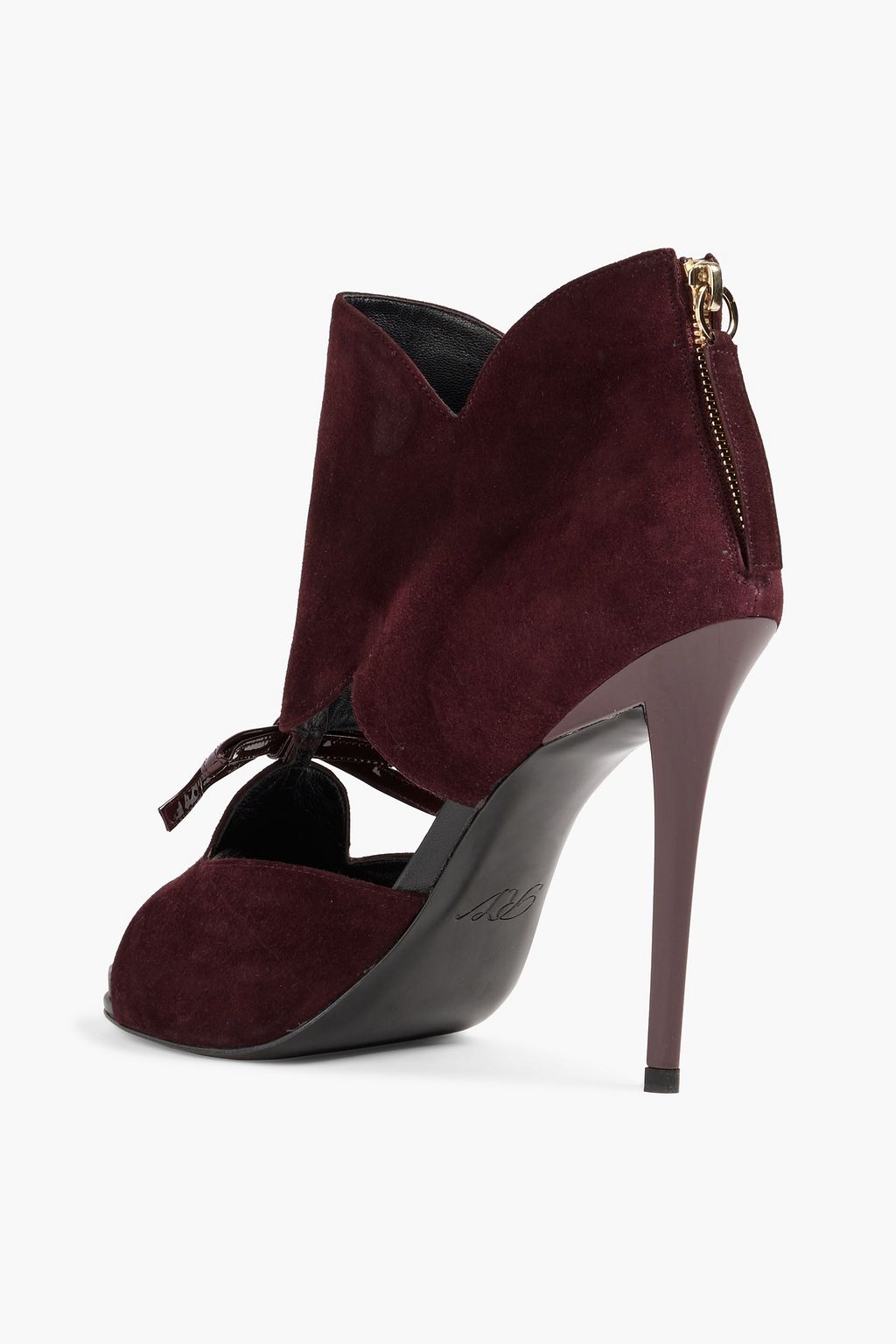 ROGER VIVIER Bow-embellished suede sandals