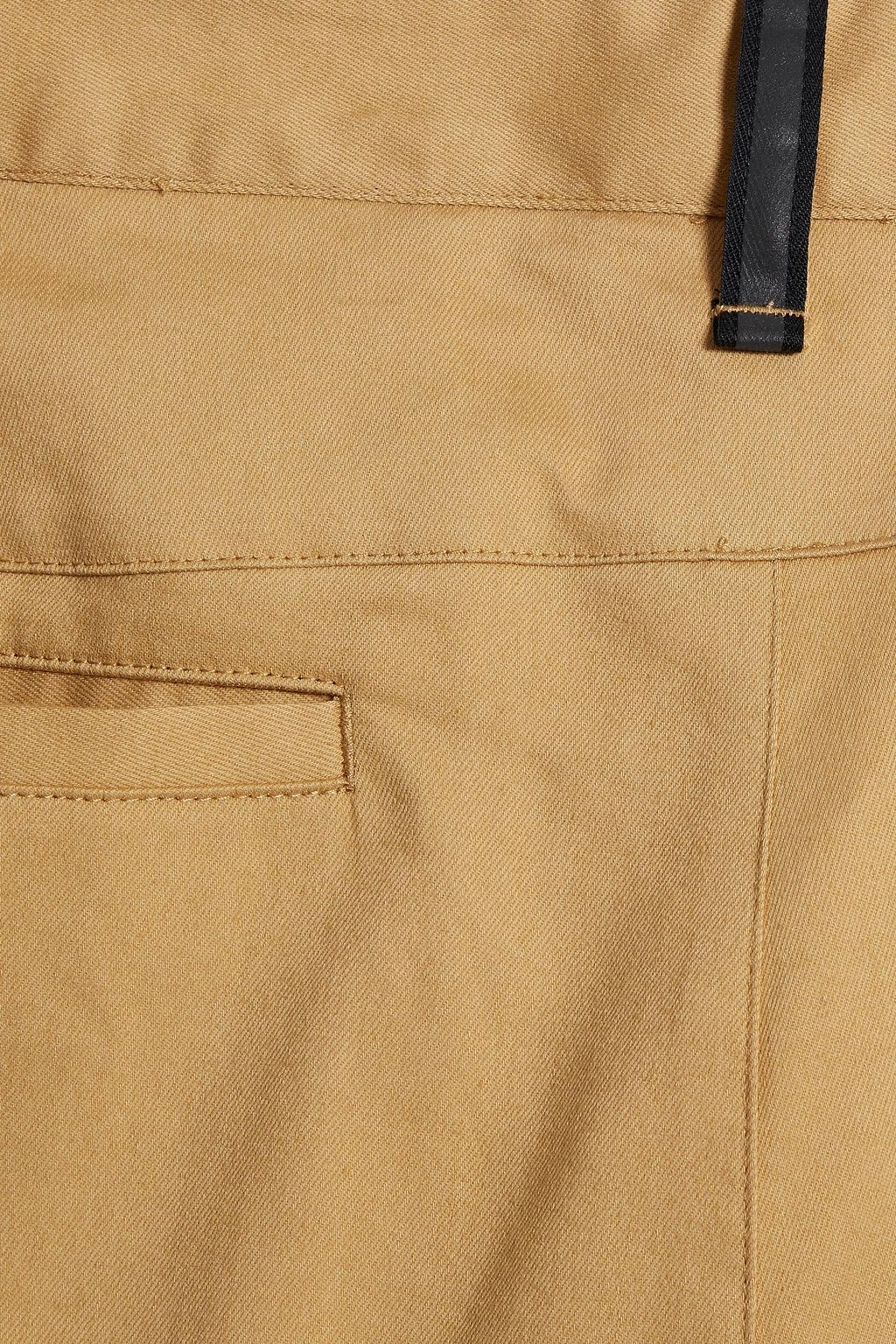 RAG & BONE Otis tapered brushed cotton-blend twill pants