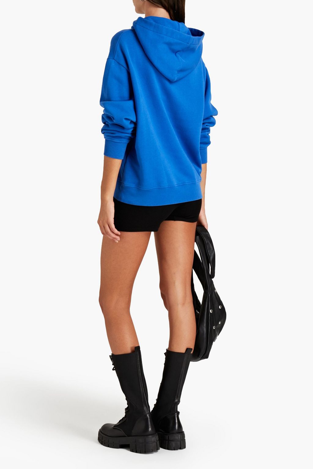 IRO Yonoh Hoodie aus Baumwollfleece mit Print