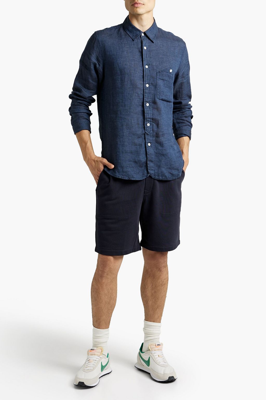 RAG & BONE Levine linen shirt