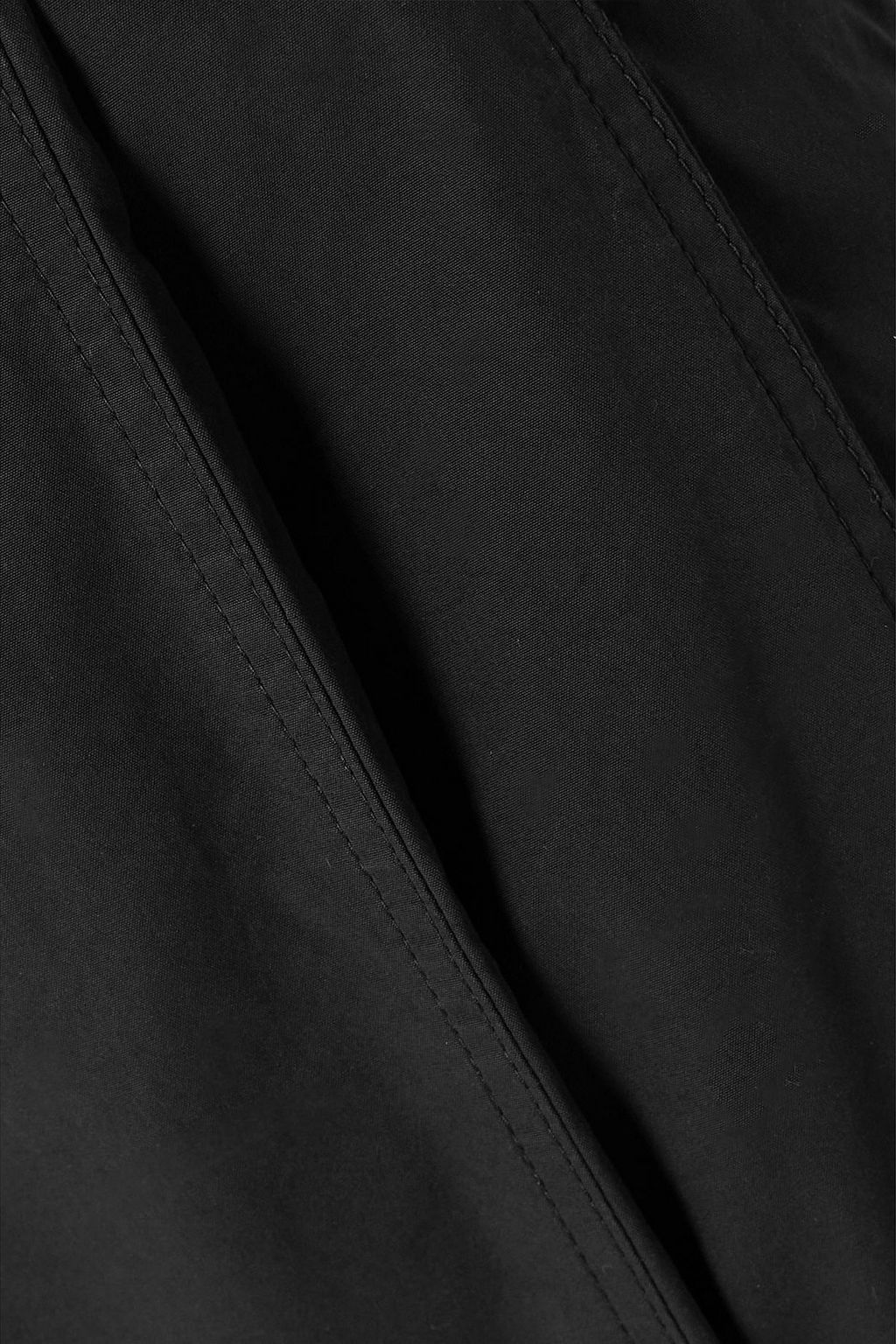 BOTTEGA VENETA بنطال بأرجل واسعة من مزيج القطن بكسرات