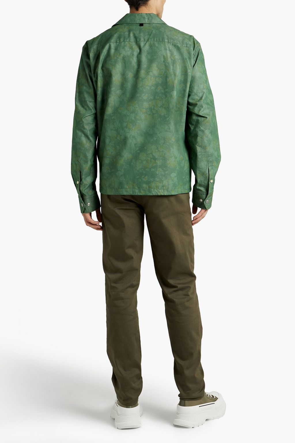 RAG & BONE Finlay printed cotton-sateen overshirt