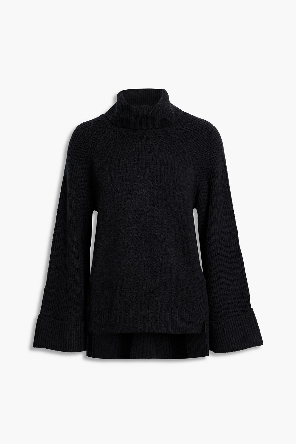 Jonathan Simkhai Ribbed-knit Turtleneck Jumper In Black