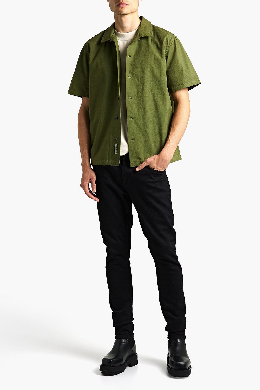 RAG & BONE Avery cotton-blend shirt