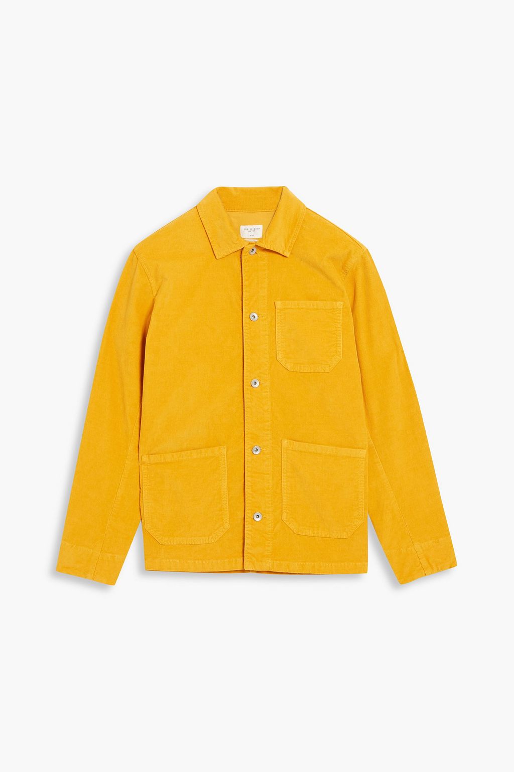 Saffron Cotton-blend corduroy jacket 
