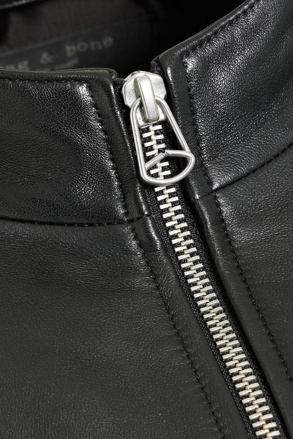 RAG & BONE Archive slim-fit leather jacket