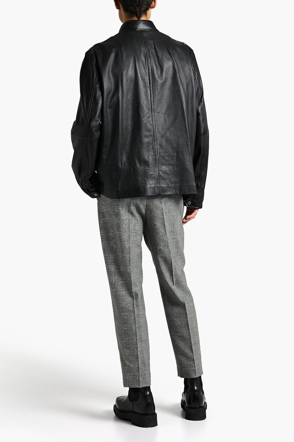 RAG & BONE Archive slim-fit leather jacket