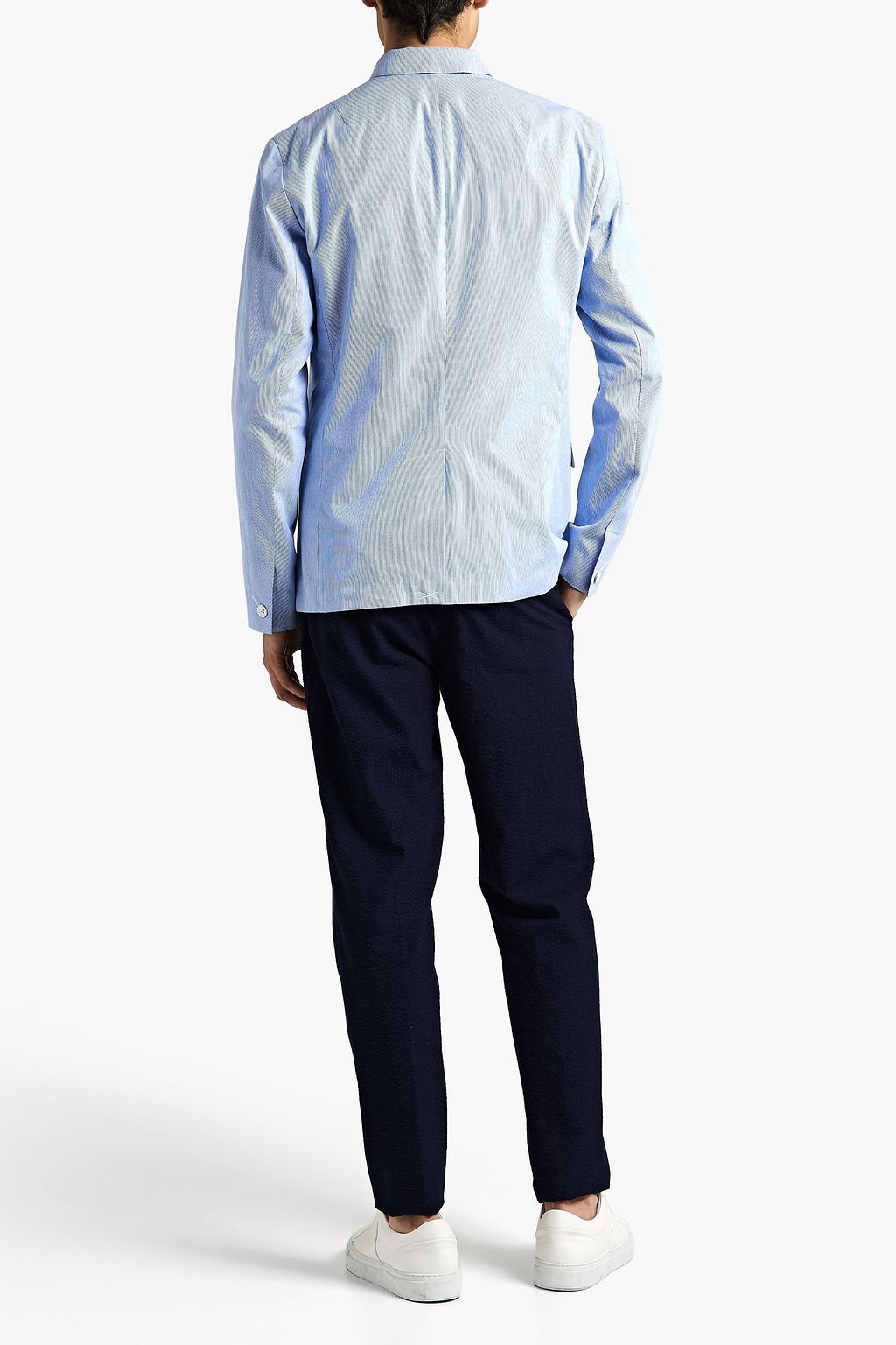 RAG & BONE Parker striped cotton blazer