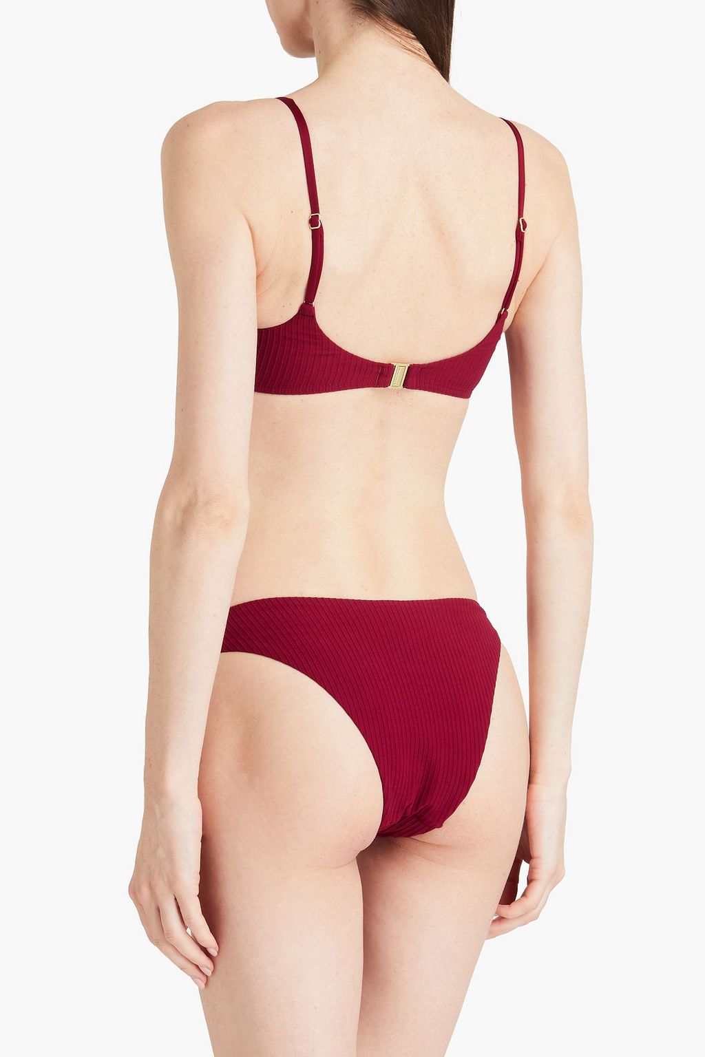 ZIMMERMANN Buckled ribbed bikini