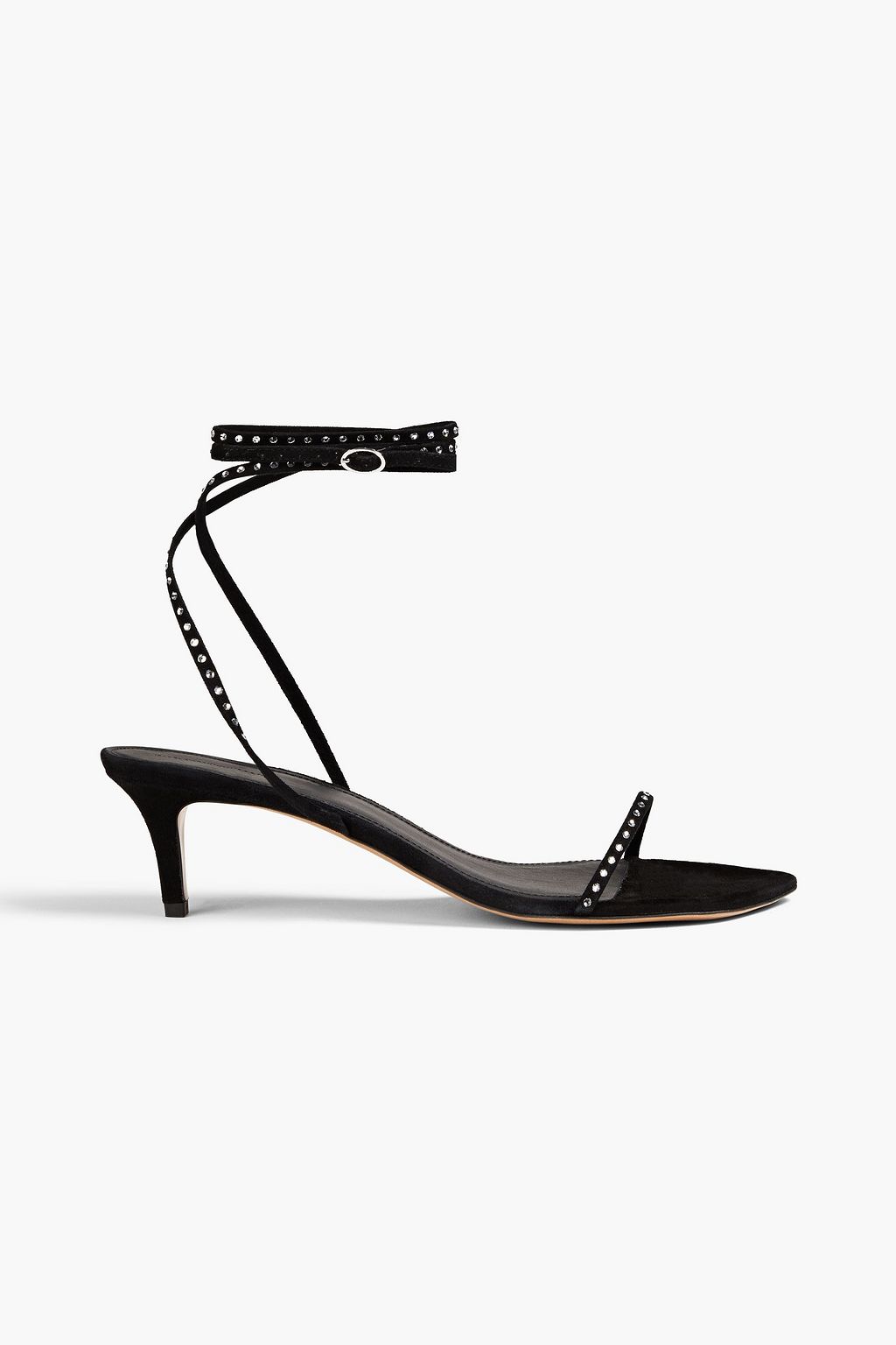 ISABEL MARANT Strassy suede sandals Sale up to 70% off | THE