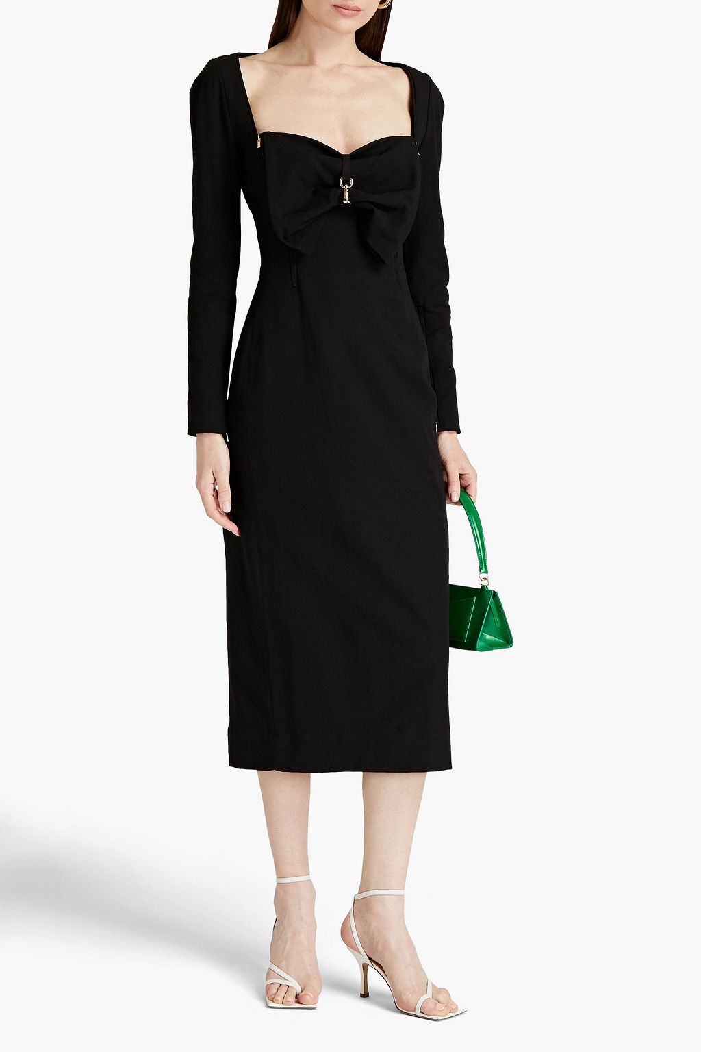 abigail jersey dress Abigail Jersey Dress-Green, Diamond Terrace main image 0
