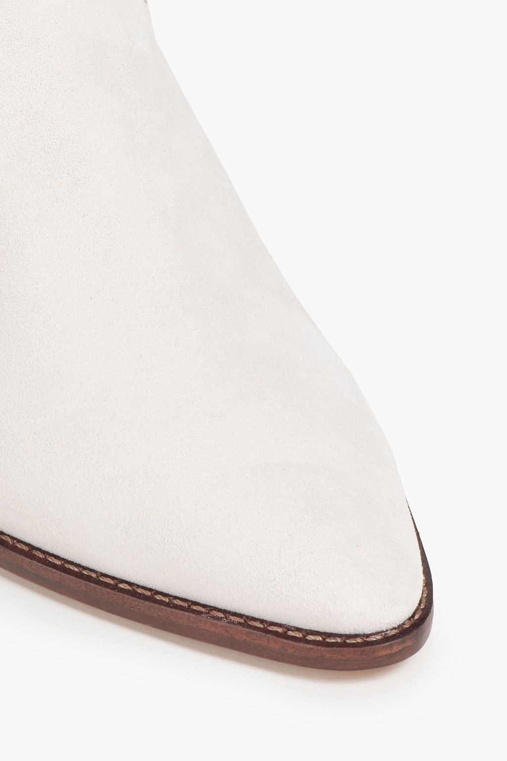 ISABEL MARANT Scalloped suede boots