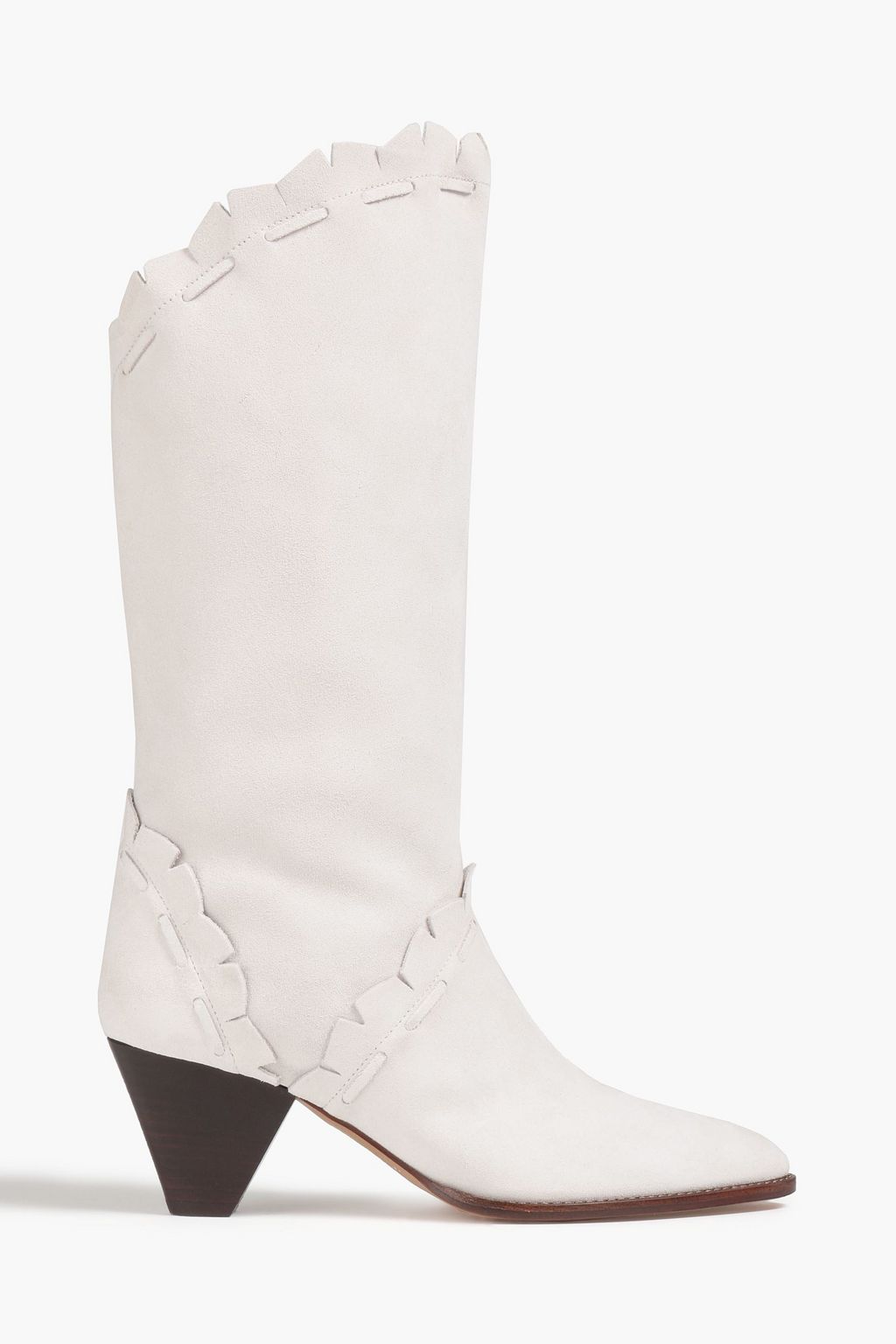 omgivet Onkel eller Mister etik ISABEL MARANT Scalloped suede boots | Sale up to 70% off | THE OUTNET