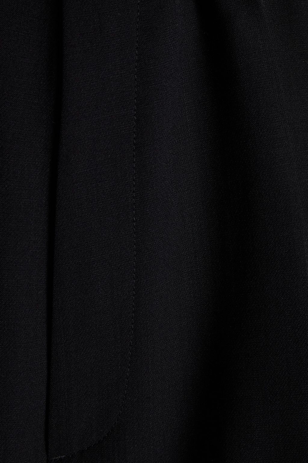 AMBUSH Belted wool-blend crepe wide-leg pants