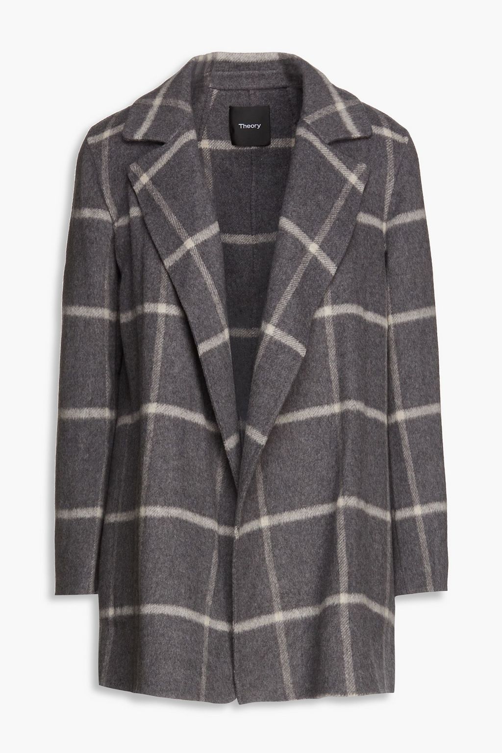 Theory plaid shop coat