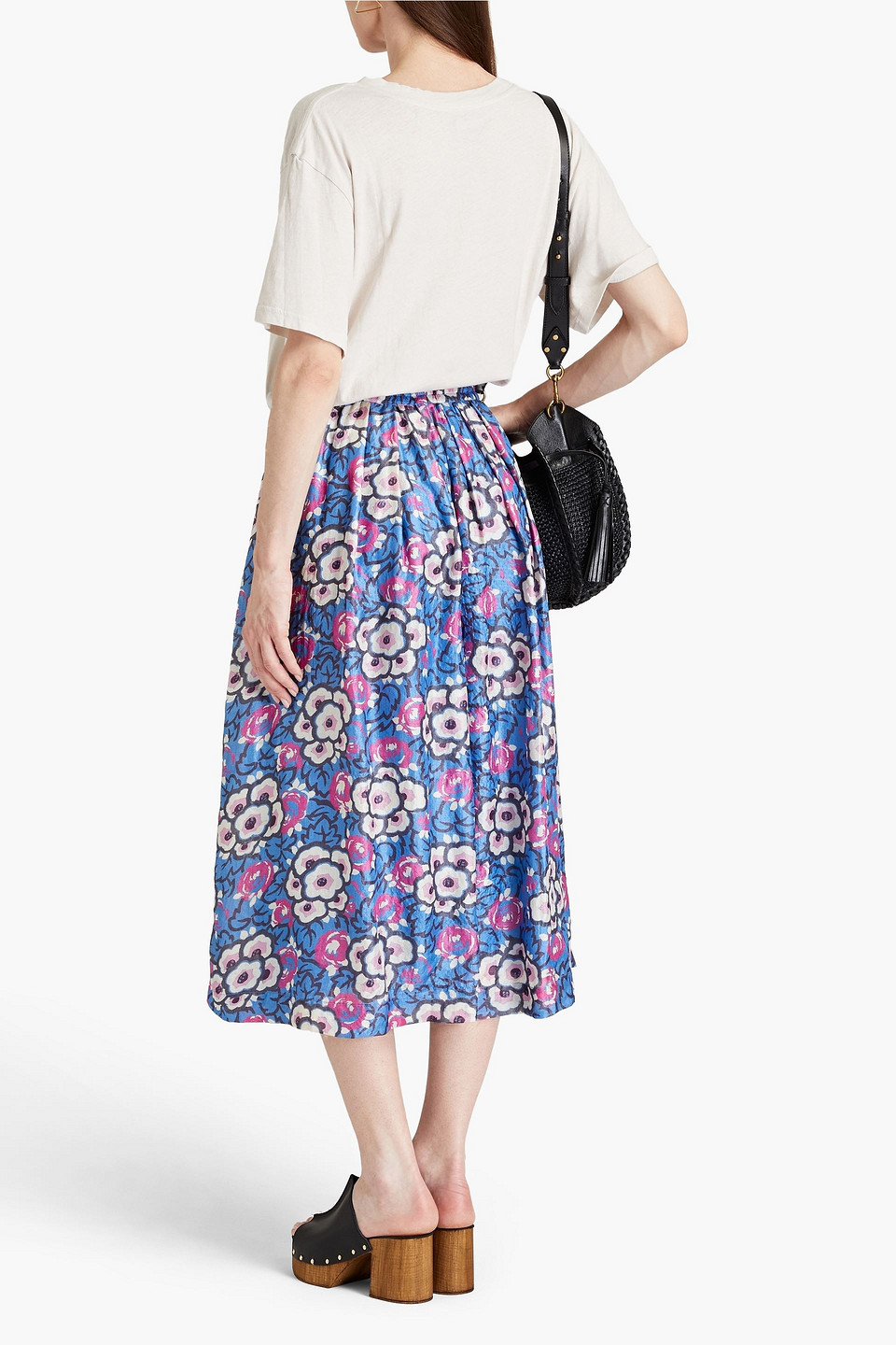 Isabel Marant Cropped Pants In Blau